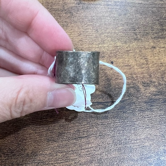 Silpada Smokey Topaz Hammered Ring size 7 - Picture 5 of 8